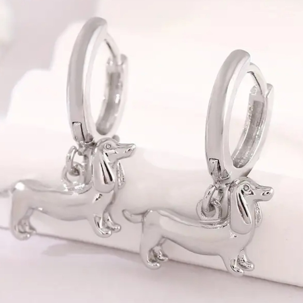 Dachshund Dog Earrings